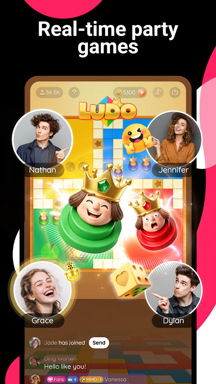 Likee-Live, Chat & Party Games screenshot