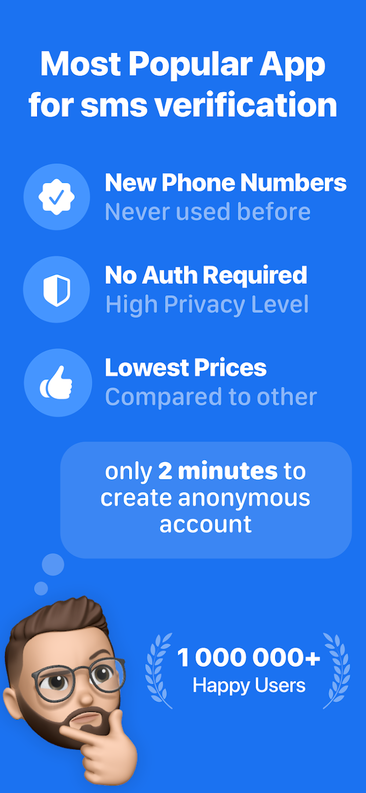 SMS Virtual - Receive SMS screenshot