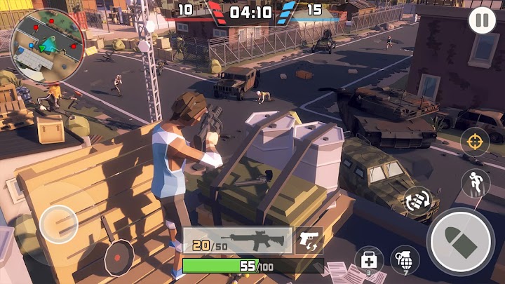 Blaze Strike: Pixel Fury FPS screenshot