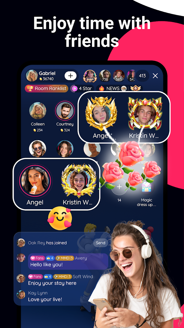 Likee-Live, Chat & Party Games screenshot