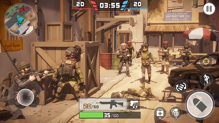 Blaze Strike: Pixel Fury FPS screenshot
