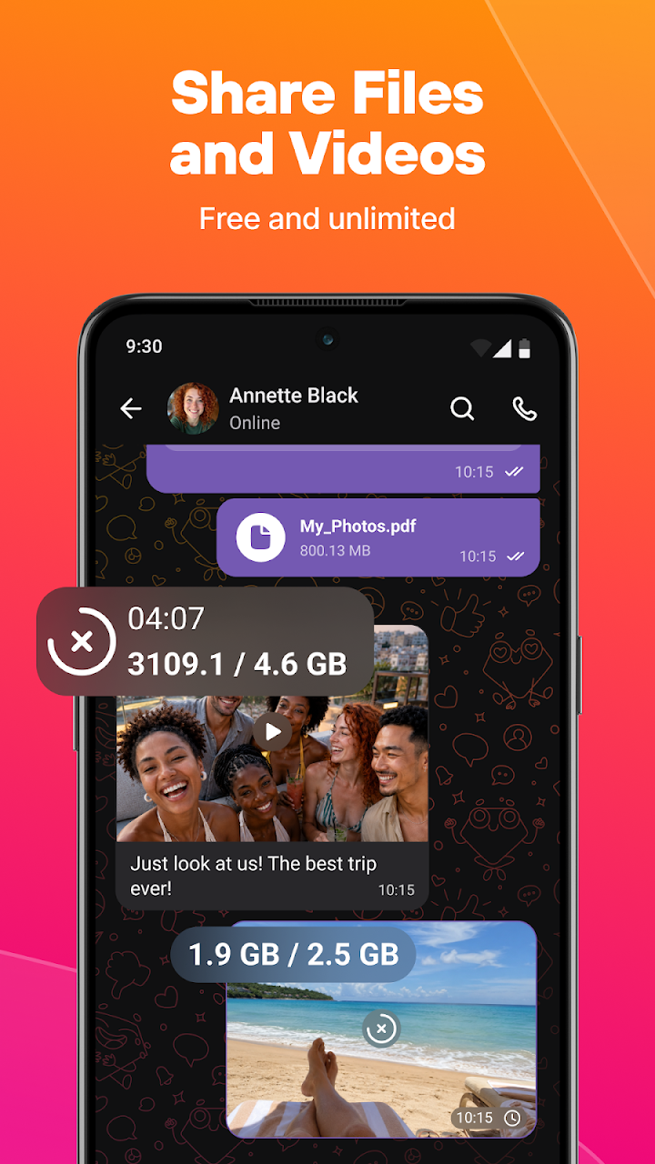 Online chat, calls - Gem Space screenshot