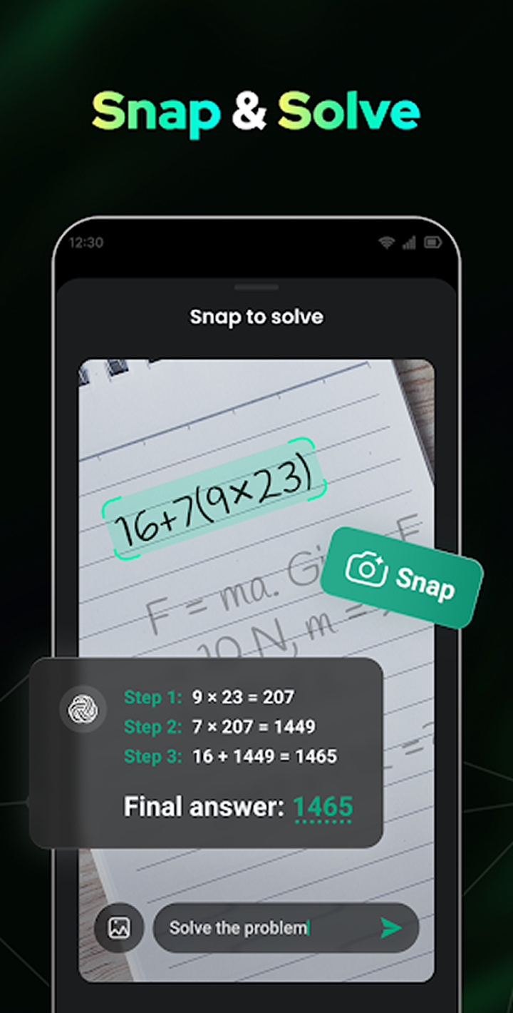 Open Chat - AI bot app screenshot
