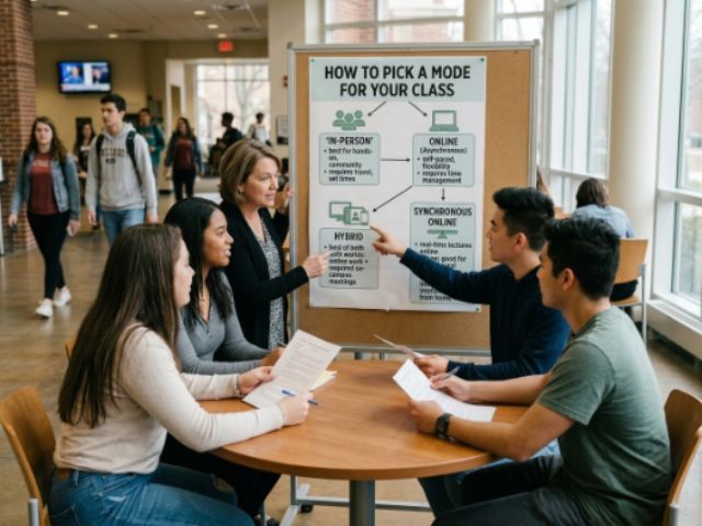 How to Pick a Mode for Your Class