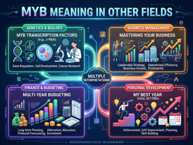 MYB Meaning in Other Fields