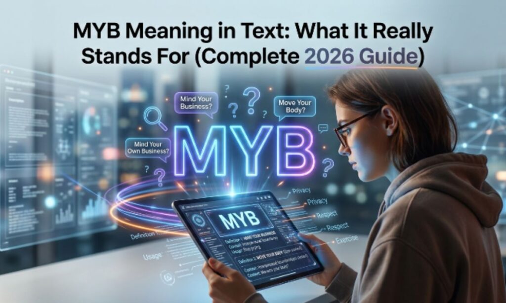 Current image: MYB Meaning in Text What It Really Stands For (Complete 2026 Guide)