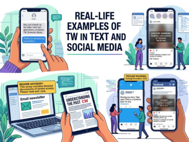 Real-Life Examples of TW in Text and Social Media
