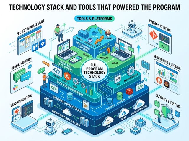 Technology Stack and Tools That Powered the Program