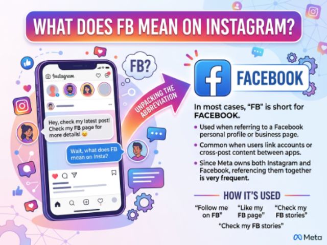 What Does FB Mean on Instagram