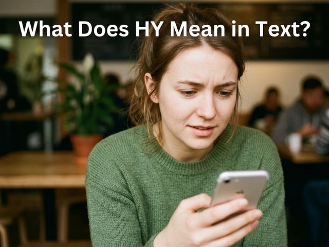 What Does HY Mean in Text
