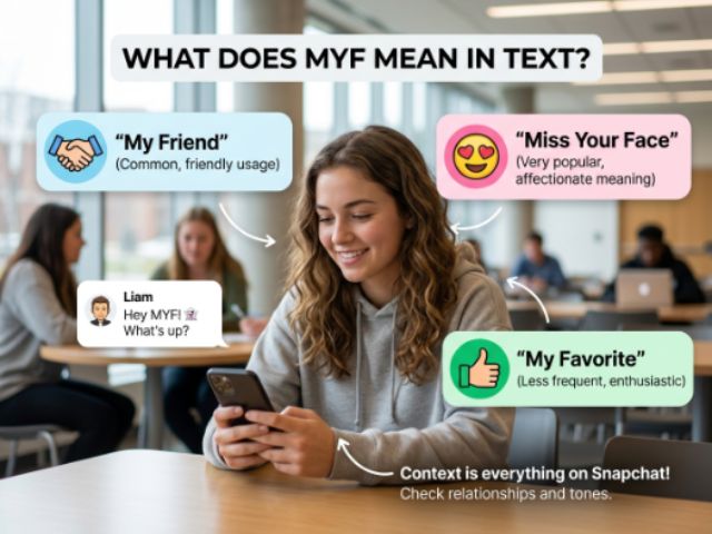What Does MYF Mean in Text on Snapchat?