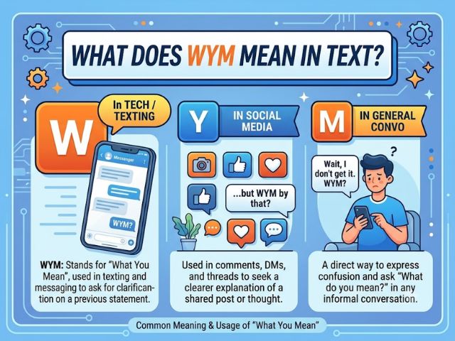 What Does WYM Mean in Text