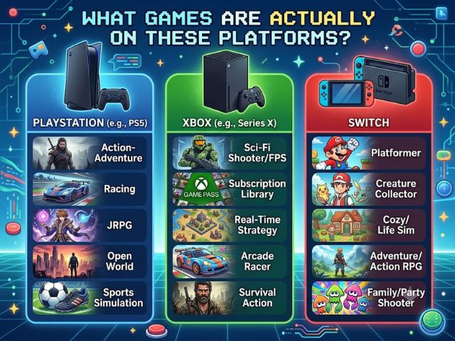 What Games Are Actually on These Platforms