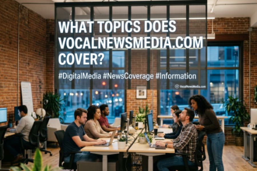 What Topics Does VocalNewsMedia Com Cover?