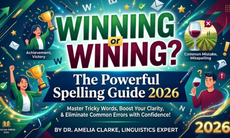 Winning or Wining? The Powerful Spelling Guide 2026