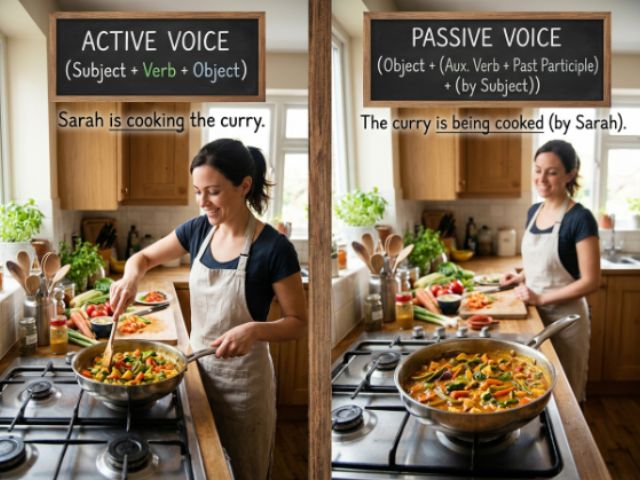 Active and Passive Voice Rules