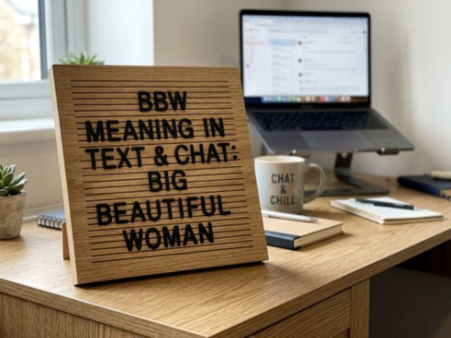BBW Meaning in Text and Chat Conversations