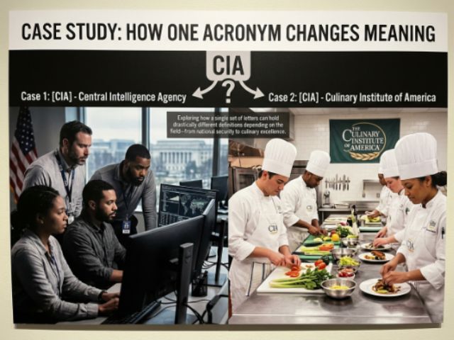 Case Study: How One Acronym Changes Meaning
