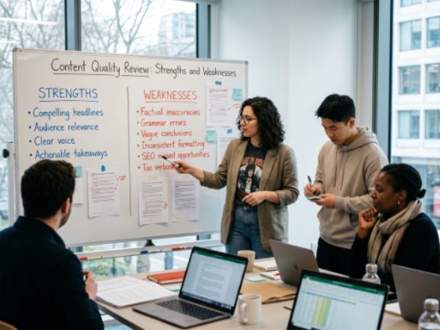 Content Quality Review: Strengths and Weaknesses