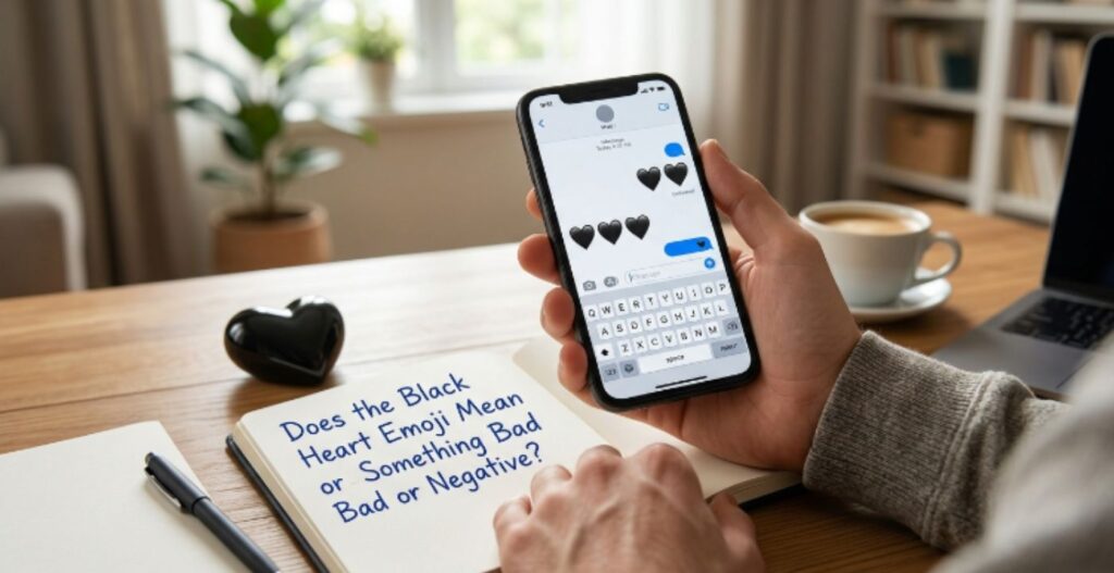 Does the Black Heart Emoji Mean Something Bad or Negative?