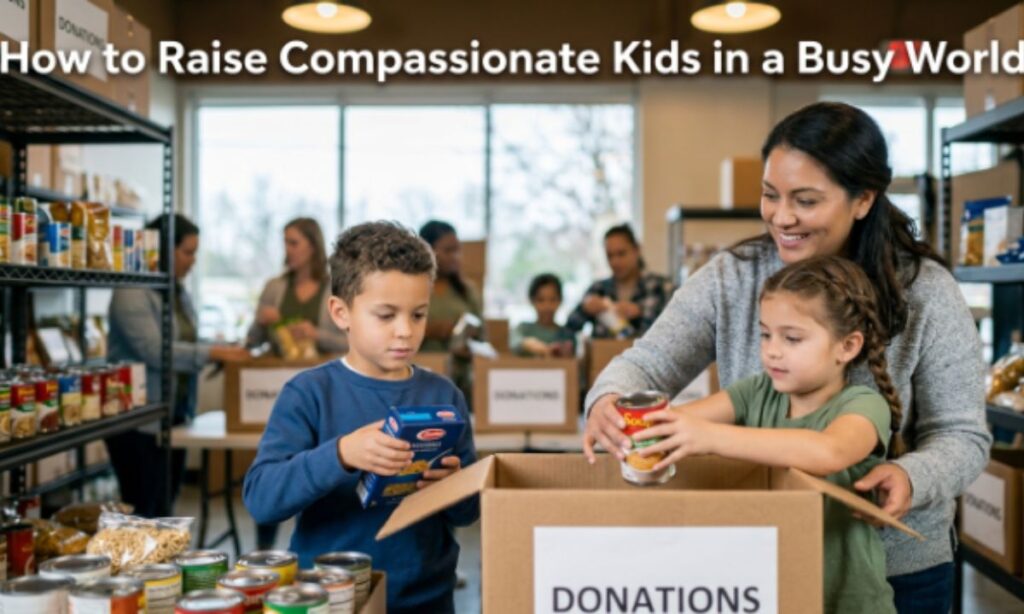 How to Raise Compassionate Kids in a Busy World