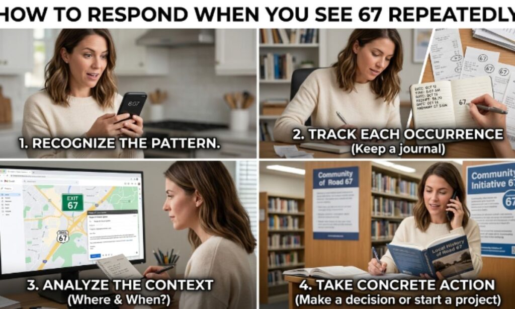 How to Respond When You See 67 Repeatedly