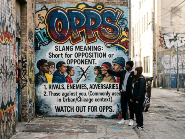 Meaning & Explanation of Opps in Slang