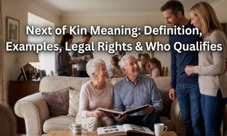 Next of Kin Meaning: Definition, Examples, Legal Rights & Who Qualifies