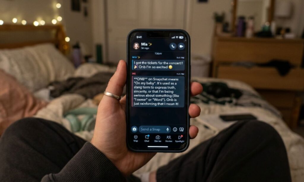 Onb Meaning in Text Snapchat