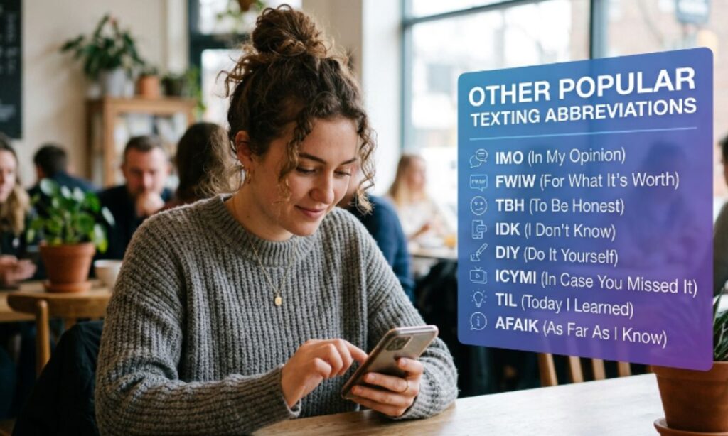 Other Popular Texting Abbreviations Like TLDR
