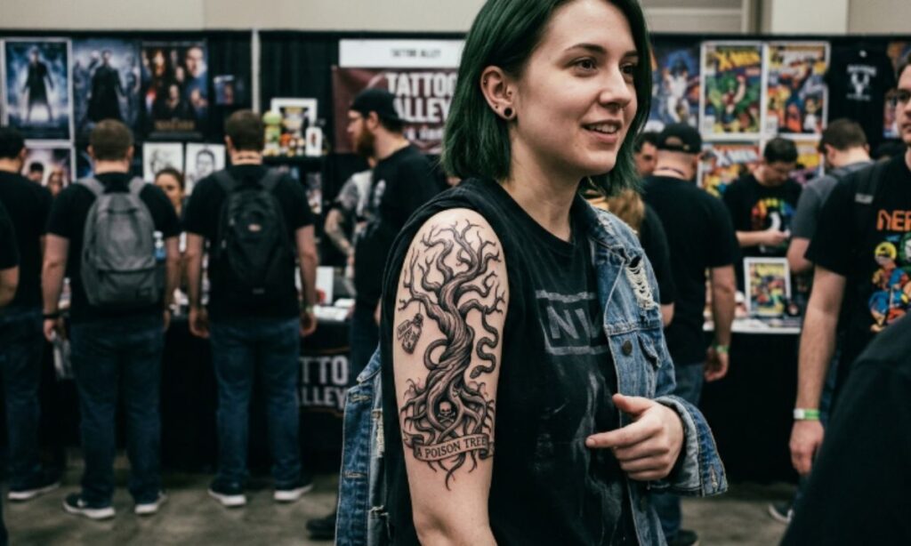 Poison Tree Tattoos in Pop Culture and Media