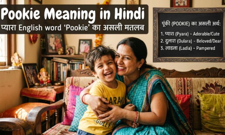 Pookie Meaning in Hindi – प्यारा English शब्द "Pookie" का असली मतलब