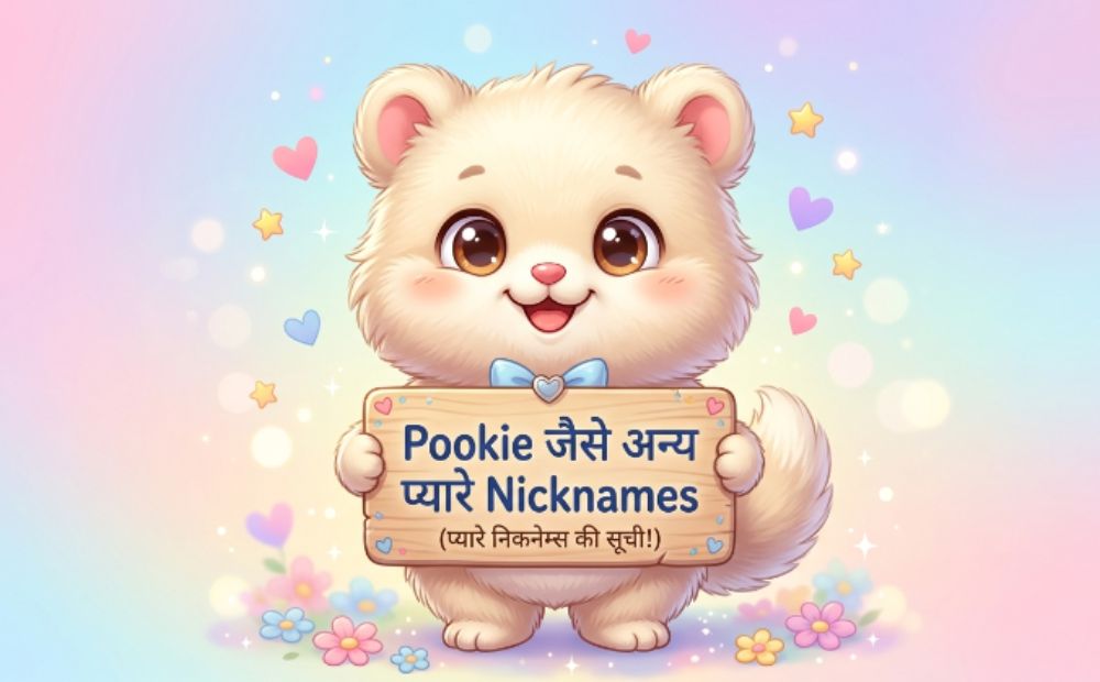 Pookie जैसे अन्य प्यारे Nicknames