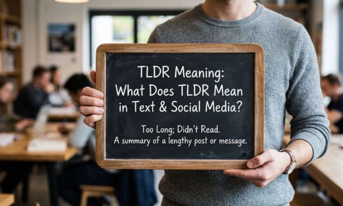 TLDR Meaning: What Does TLDR Mean in Text & Social Media?