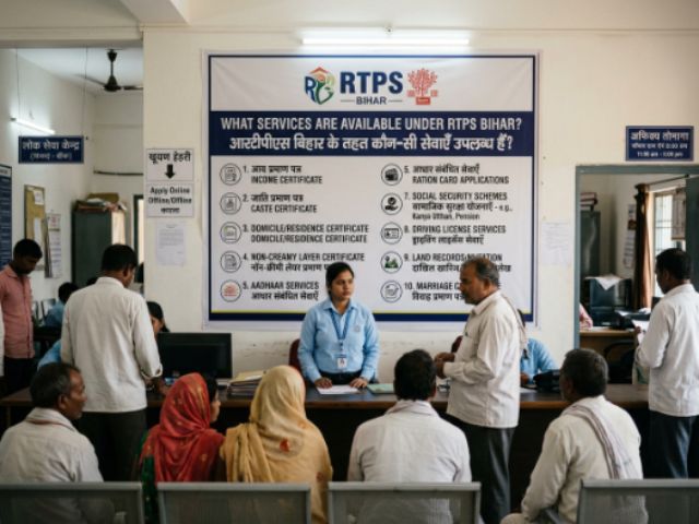 What Services Are Available Under RTPS Bihar