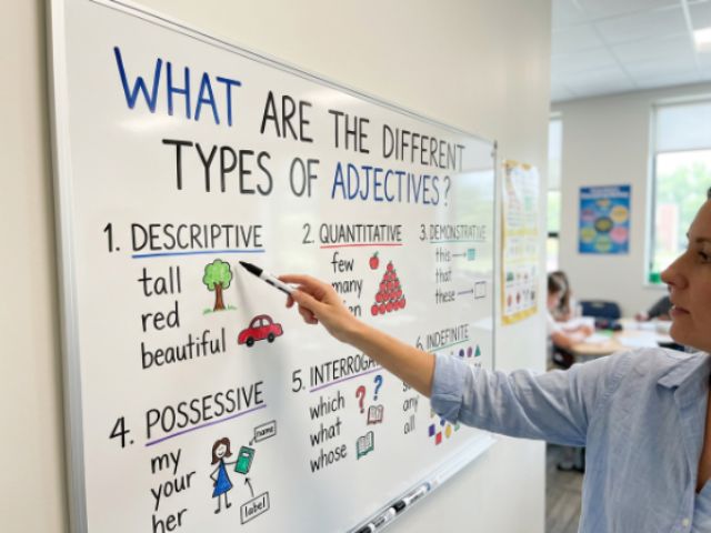 What are the Different Types of Adjectives?