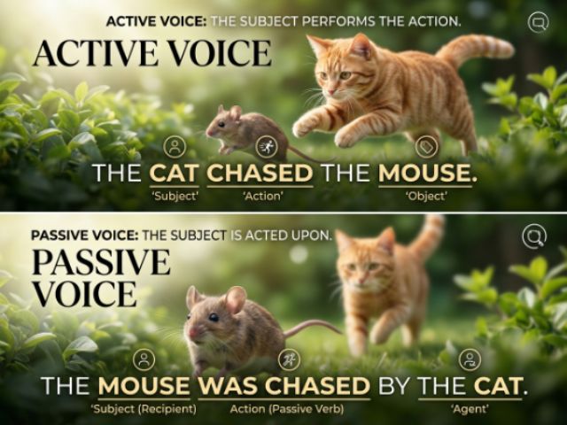 What is Active and Passive Voice?