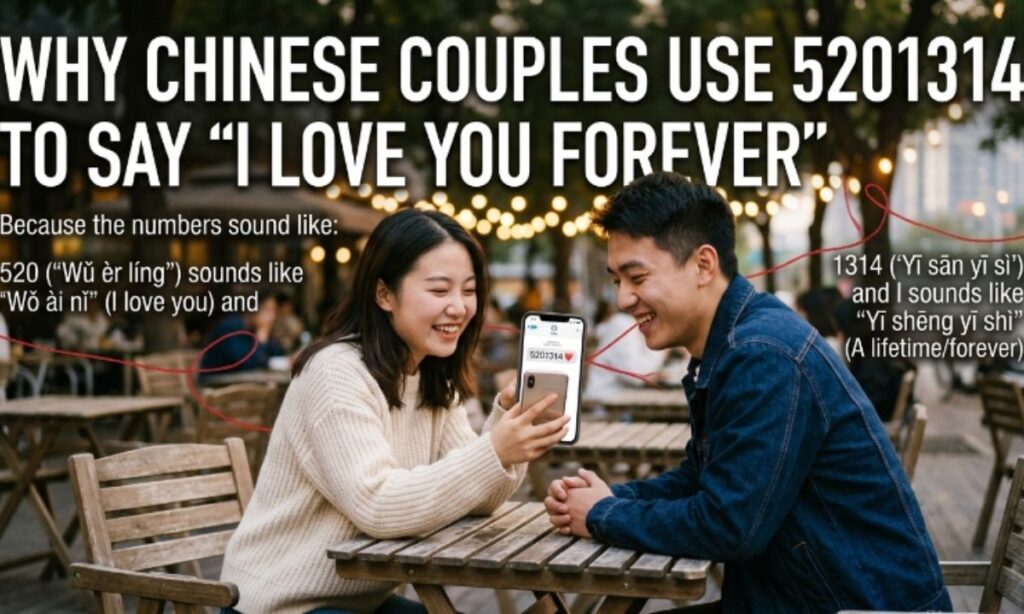 Why Chinese Couples Use 5201314 to Say "I Love You Forever"