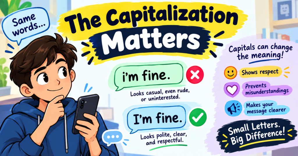 The Capitalization Matters
