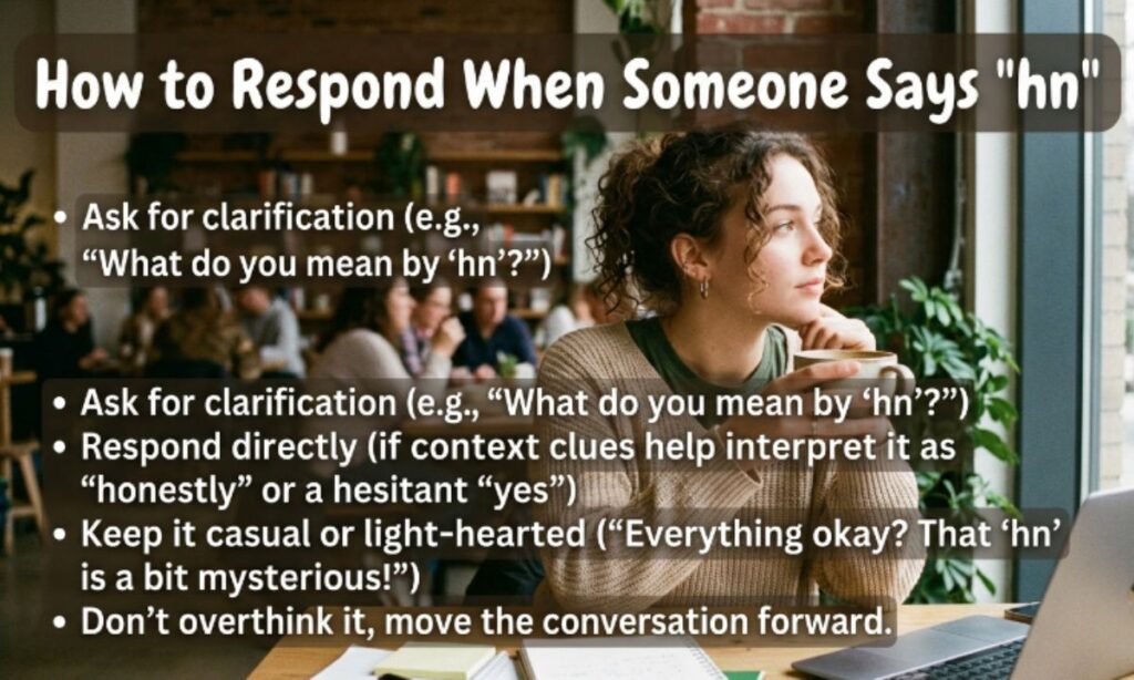 How to Respond When Someone Says "hn"