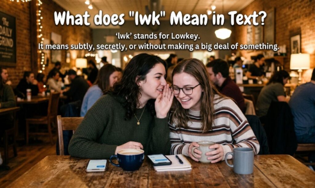What does "lwk" Mean in Text?